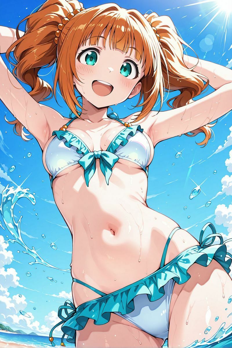 アイドル○スター  水着に着替えたら5 サンプル3ページ目