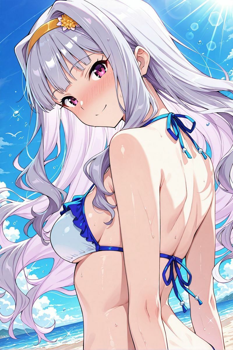 アイドル○スター  水着に着替えたら5 サンプル4ページ目