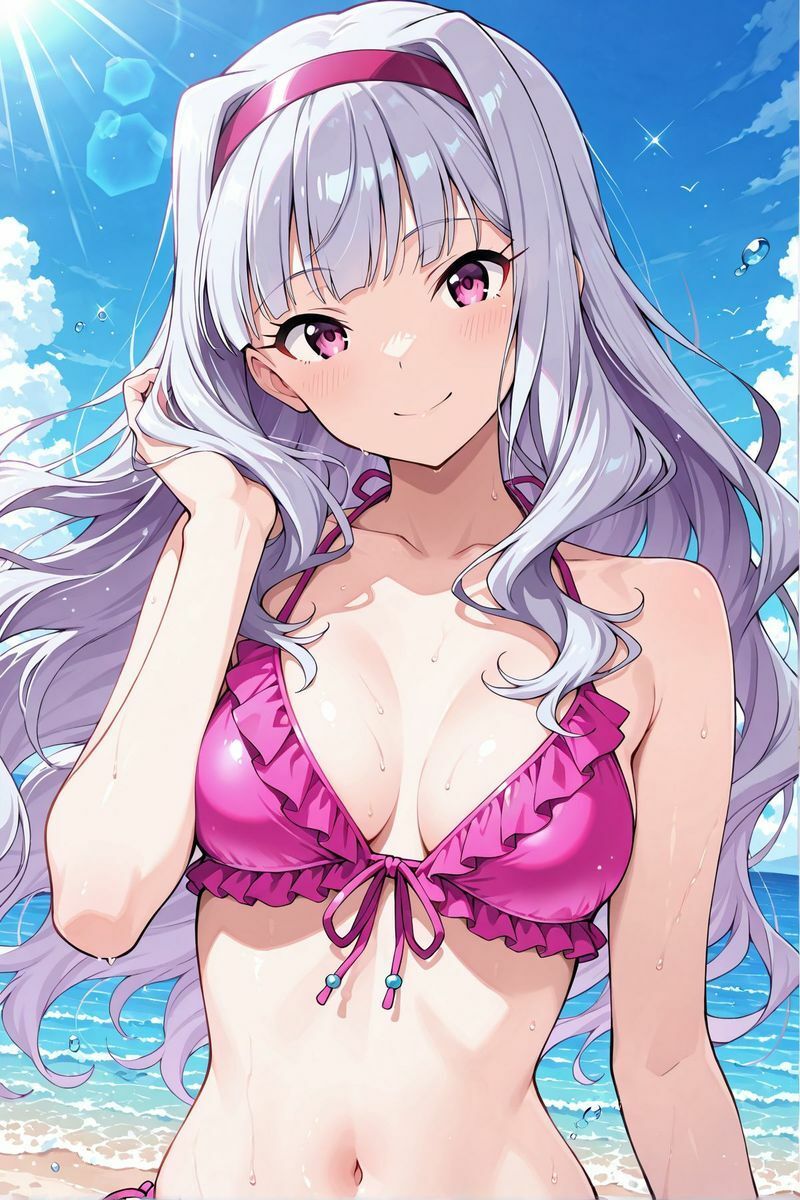 アイドル○スター  水着に着替えたら5 サンプル5ページ目