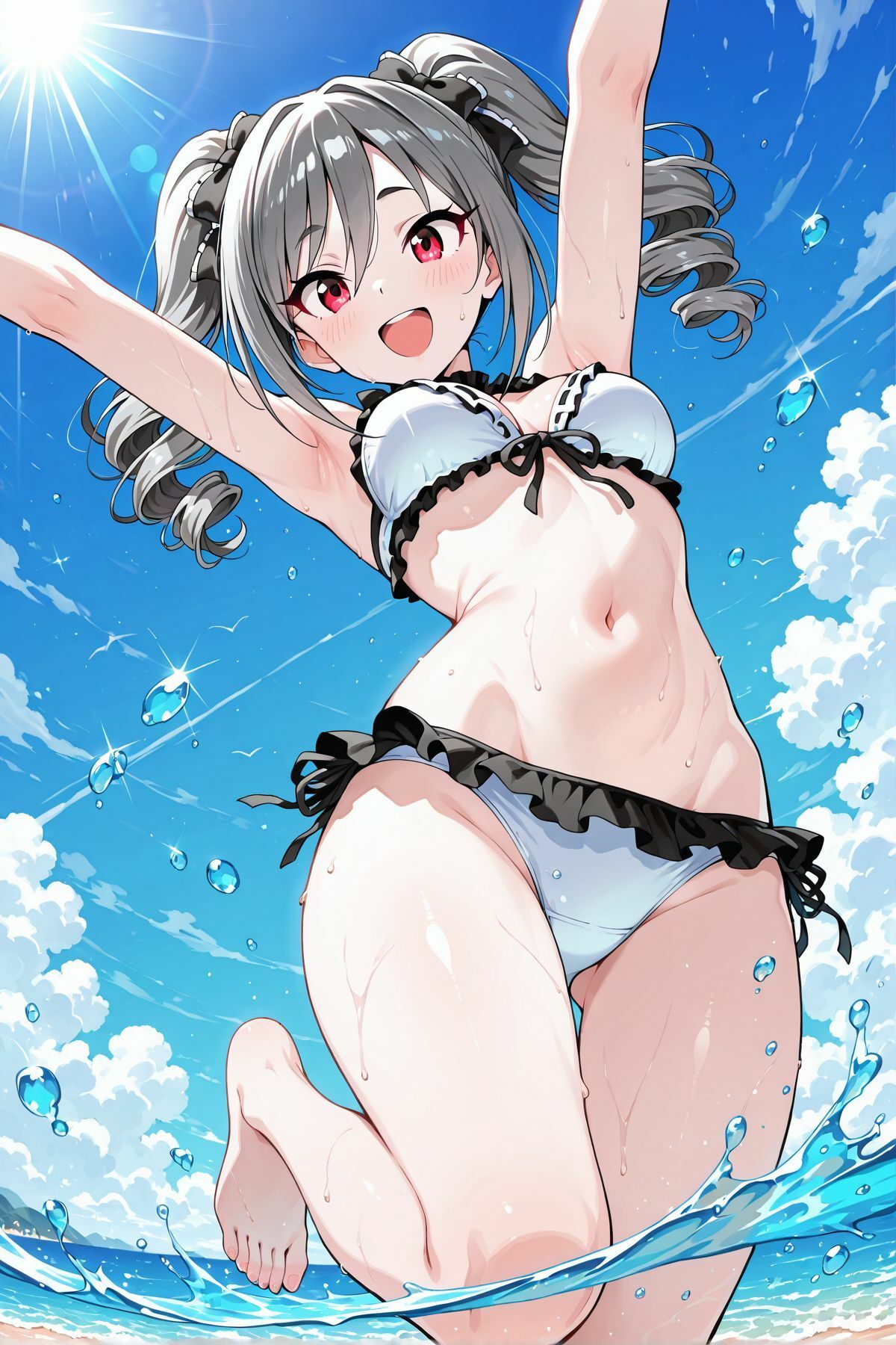 アイドル○スター  水着に着替えたら5 サンプル9ページ目