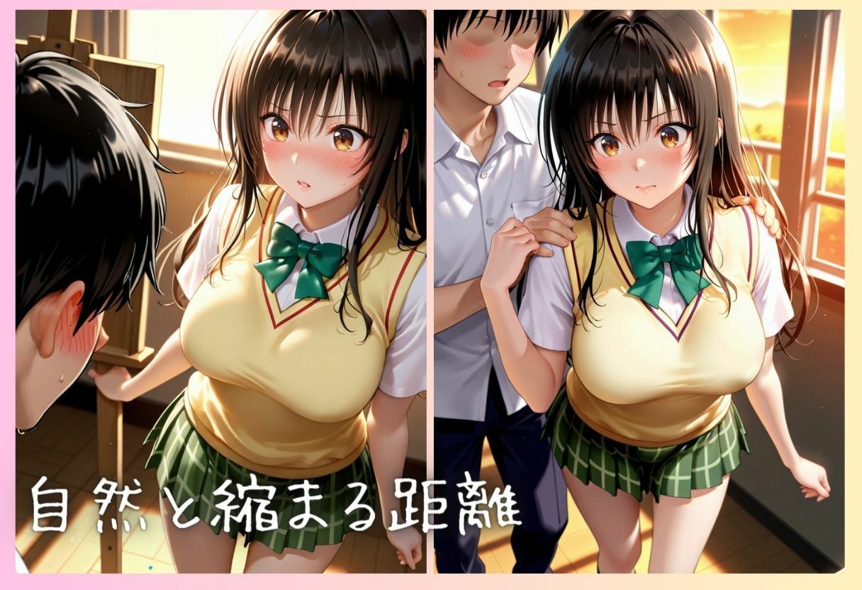 みんなには内緒だよ…？制服で始まる放課後えっちpart2 サンプル4ページ目