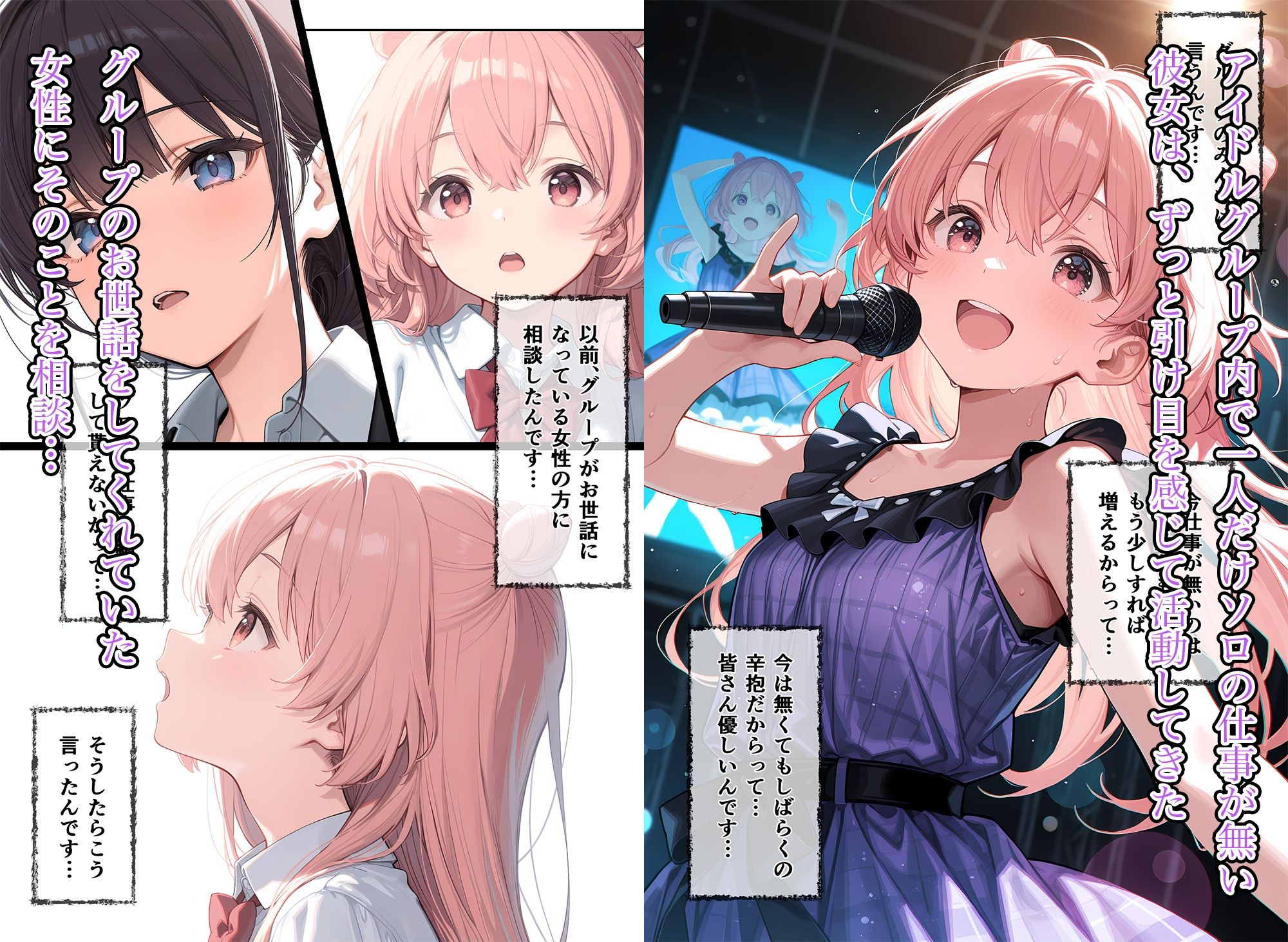 人気アイドル枕営業記録〜赤〇こころ〜 サンプル1ページ目