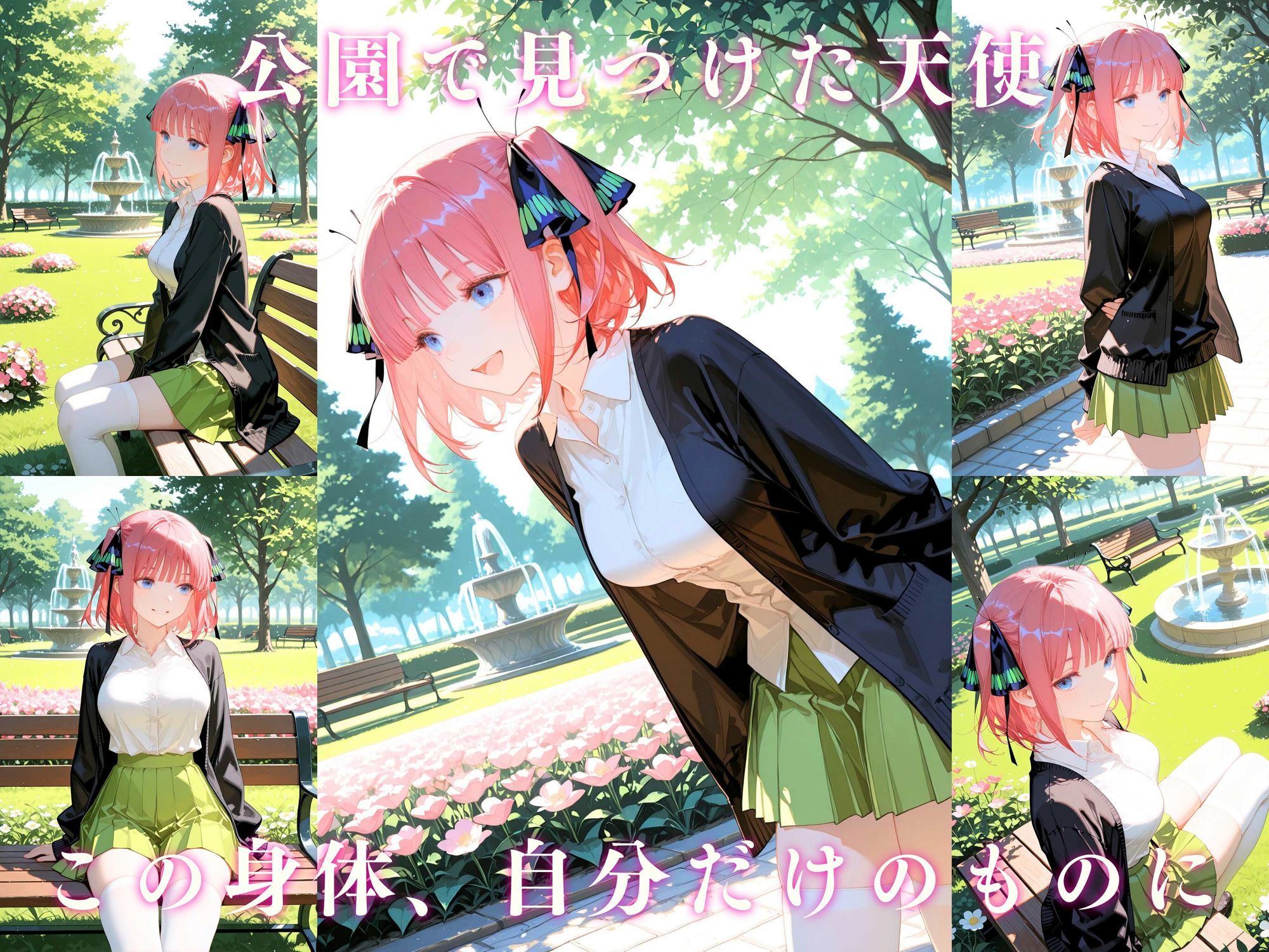 【4K動画付き】中〇二乃 催●支配:公園で見かけたカワイイあの子を犯したいー 4K高画質 五等分の〇嫁 サンプル1ページ目