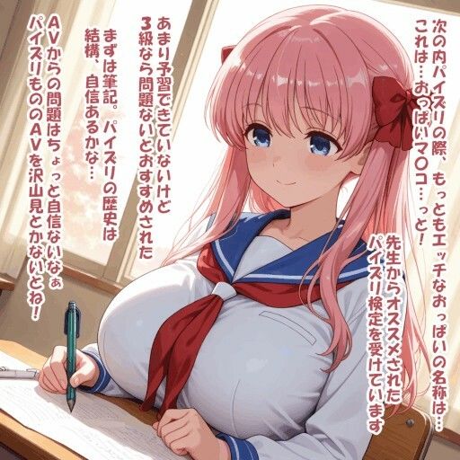パイズリ異能力おじさん  パイズリ検定試験 編 サンプル1ページ目