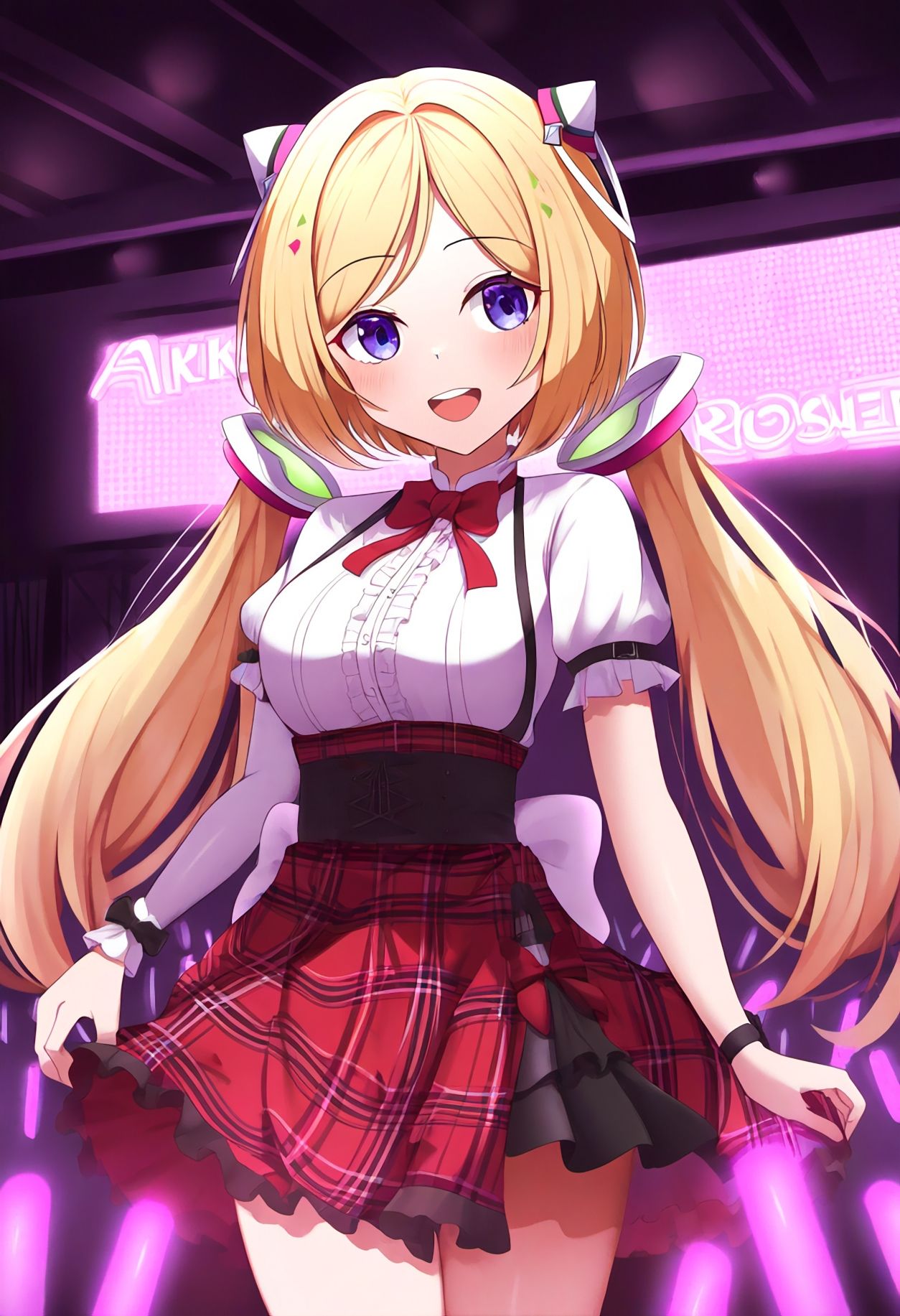 【買い切り版】バーチャル衣装故障で羞恥アキロゼ（English translation included） サンプル1ページ目