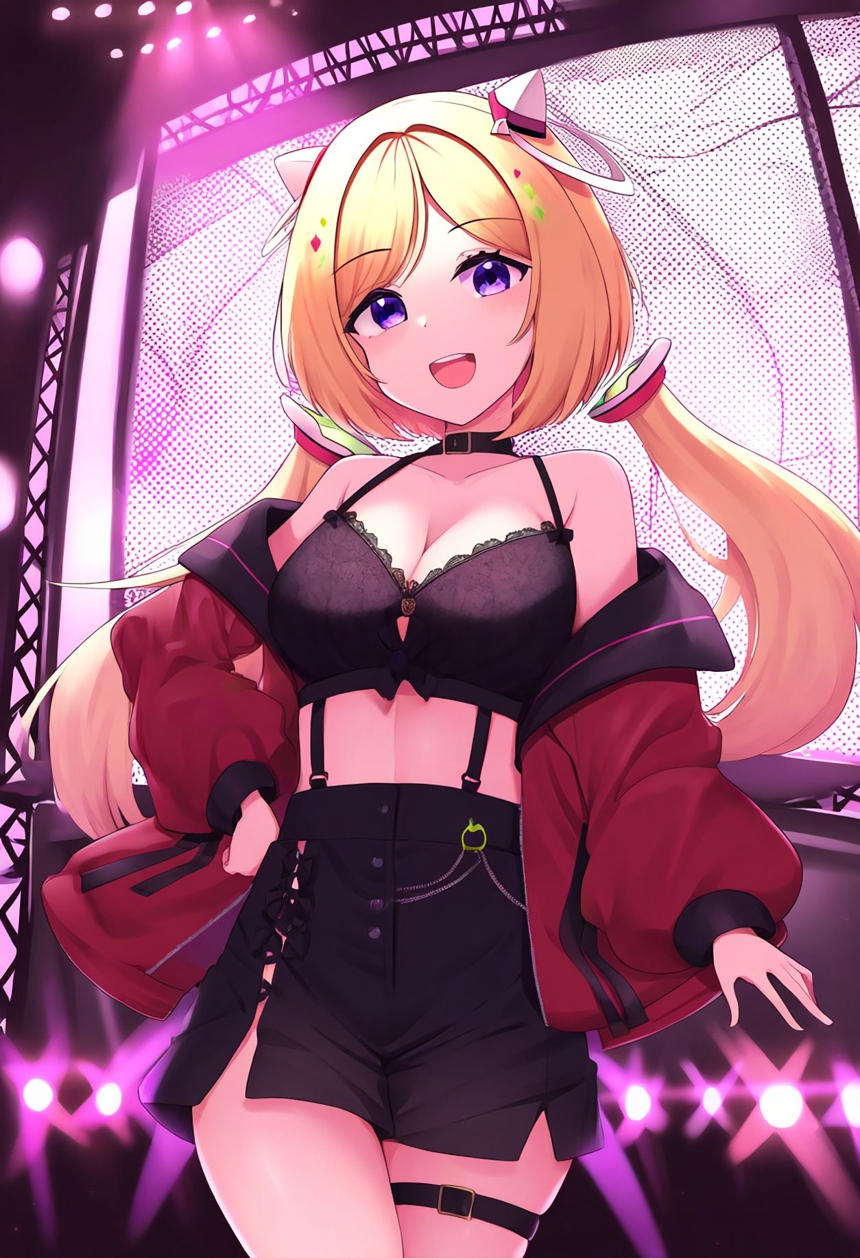 【買い切り版】バーチャル衣装故障で羞恥アキロゼ（English translation included） サンプル3ページ目