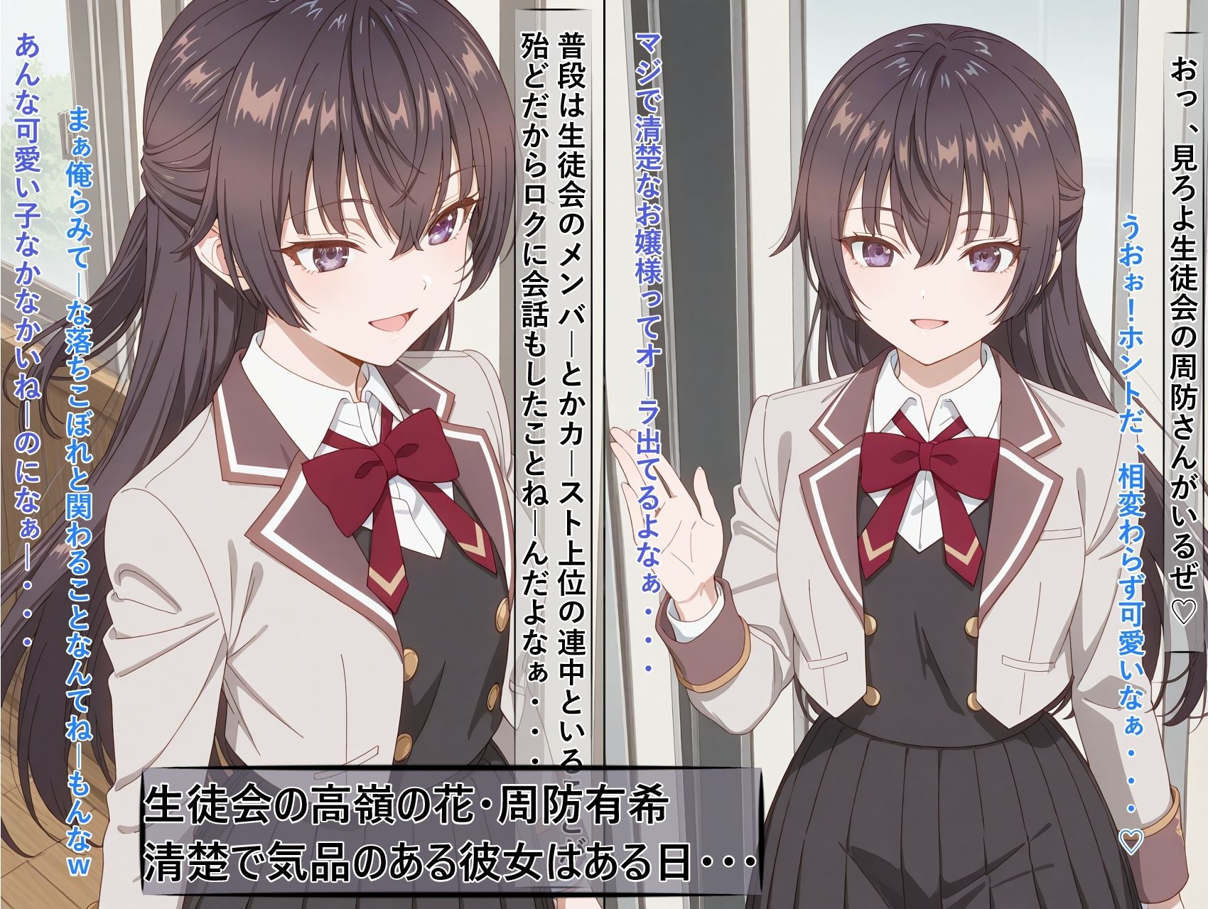 お嬢様の周防有○がペットとして地獄の監禁生活に堕ちるまで サンプル2ページ目