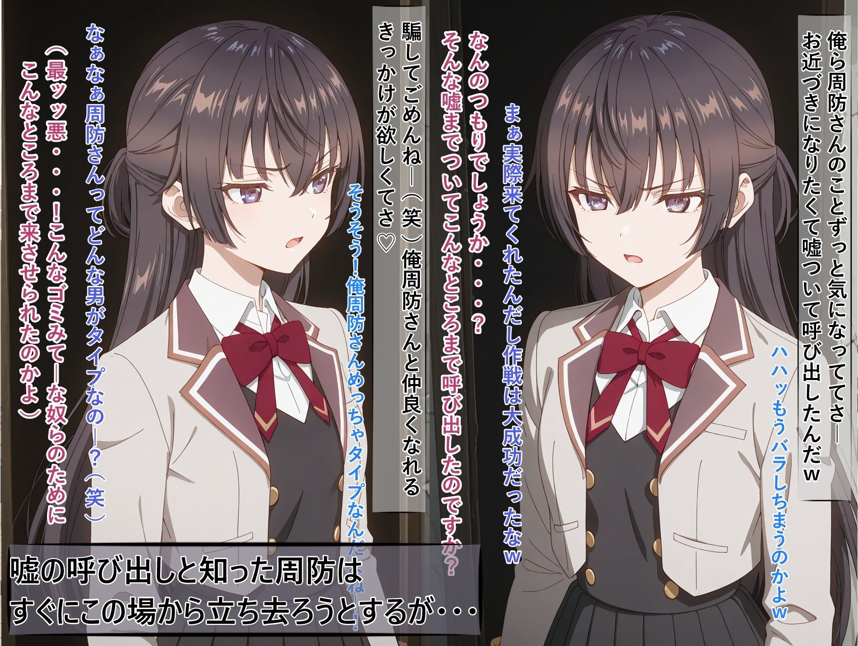 お嬢様の周防有○がペットとして地獄の監禁生活に堕ちるまで サンプル3ページ目