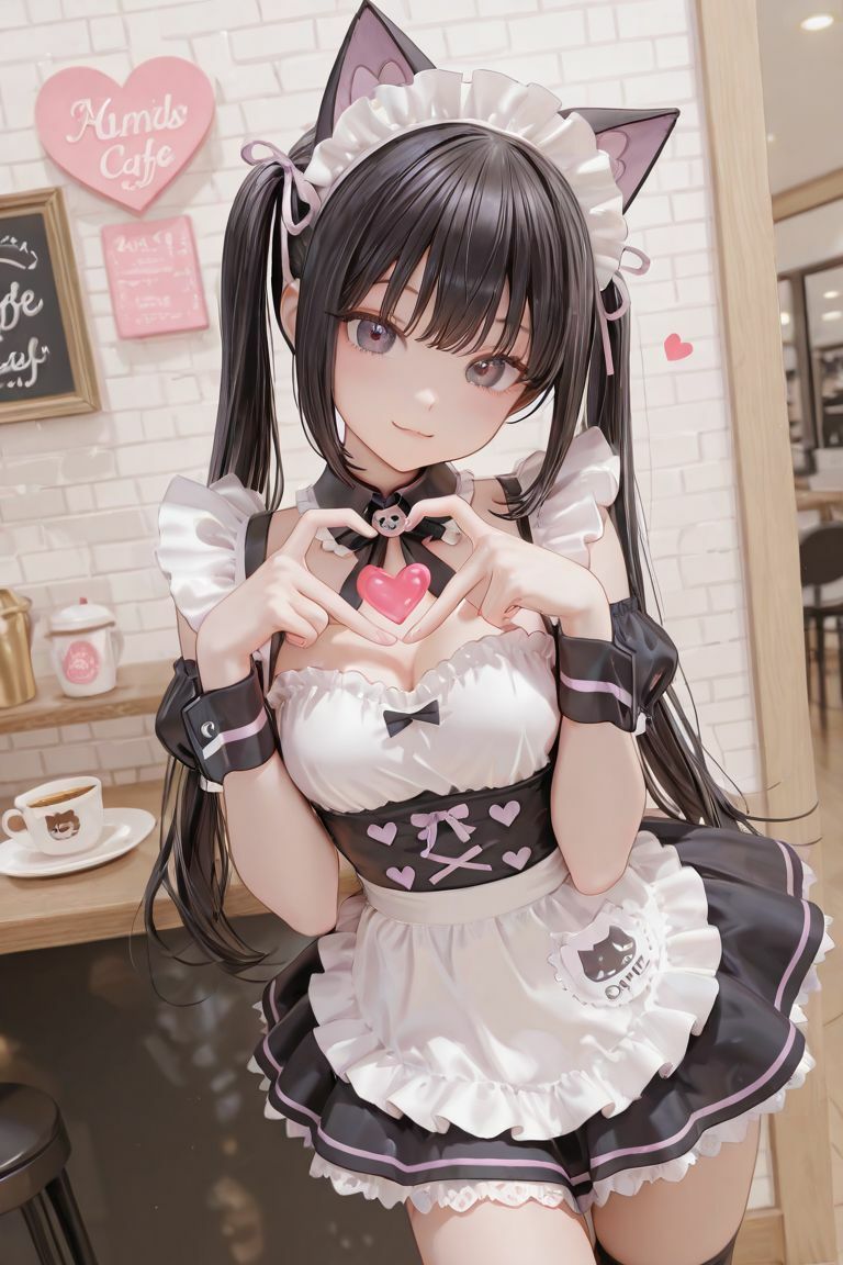 猫耳メイドカフェ サンプル2ページ目