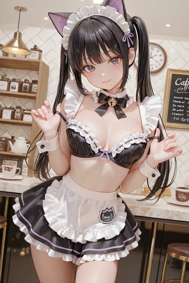 猫耳メイドカフェ サンプル3ページ目