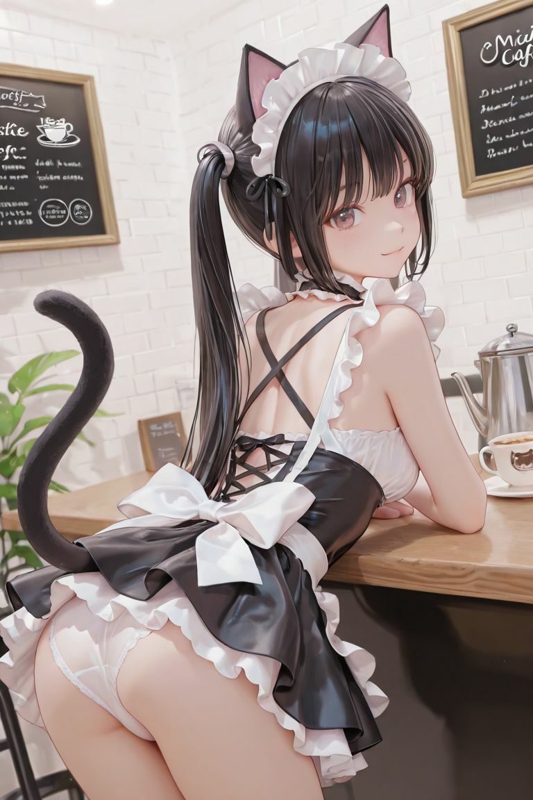 猫耳メイドカフェ サンプル4ページ目