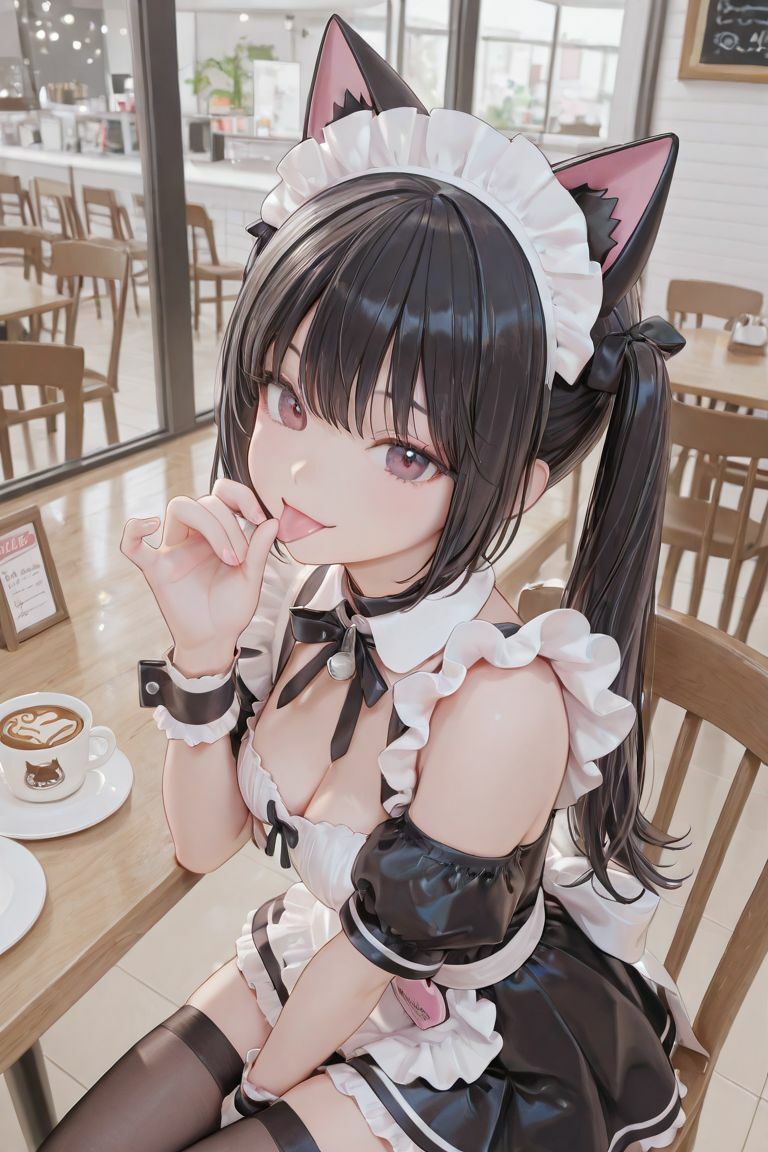猫耳メイドカフェ サンプル6ページ目