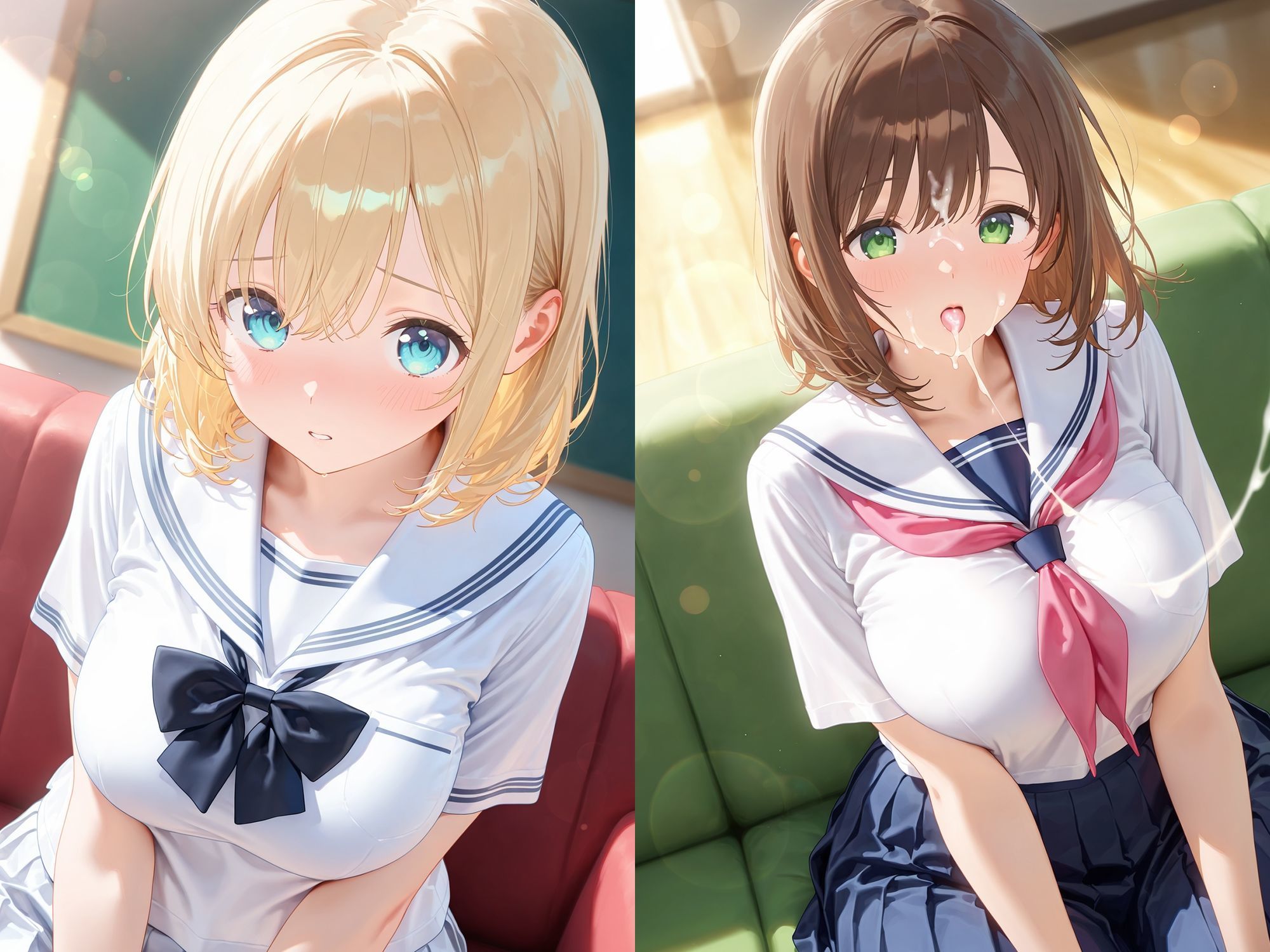 愛情表現はそれぞれ サンプル2ページ目