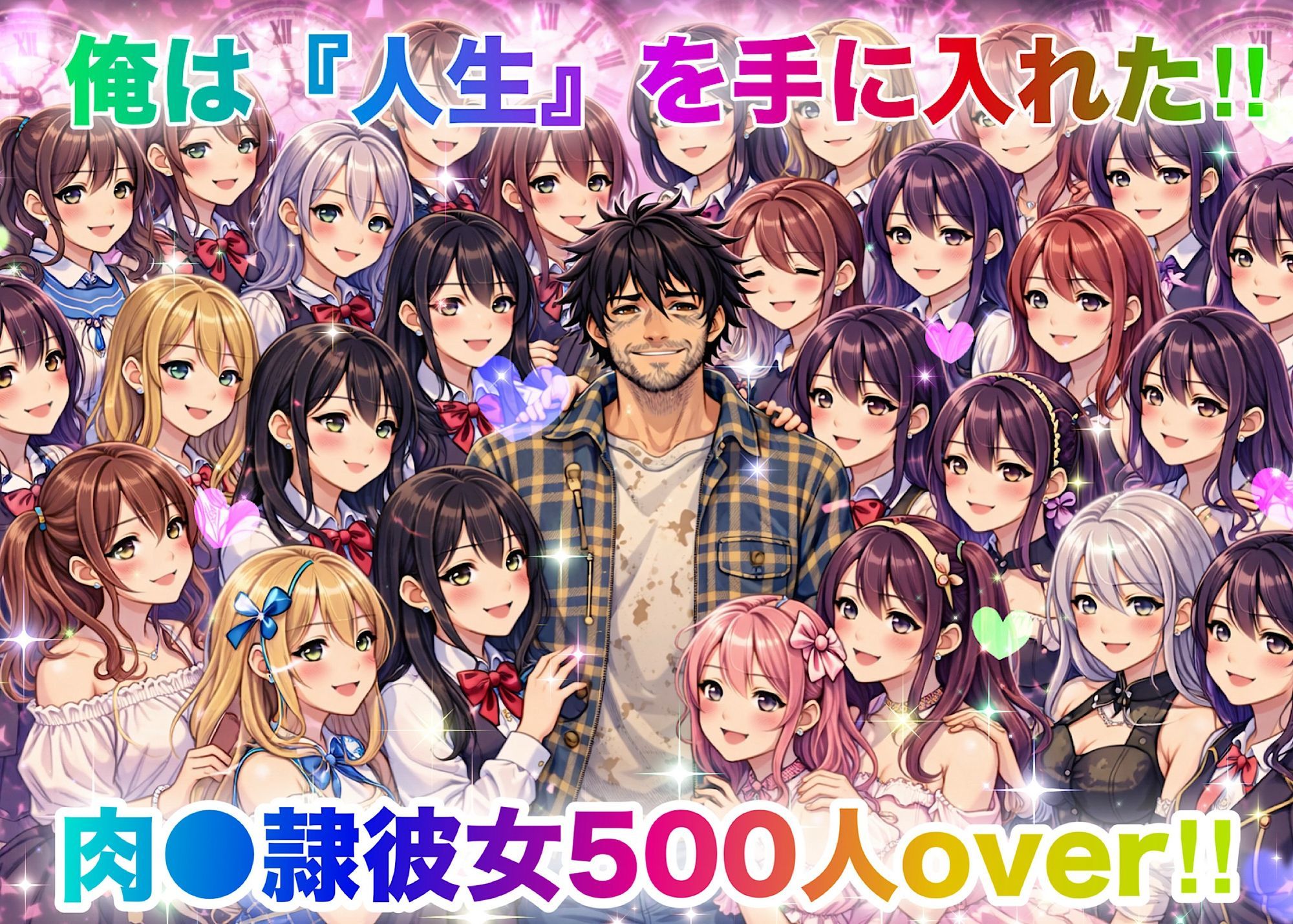 時間停止能力を手に入れた就職氷河期こどおじ、無双して令和女子校生を好き放題犯●まくる！-テリトリー展開！『惚姦愛嬲』- サンプル6ページ目
