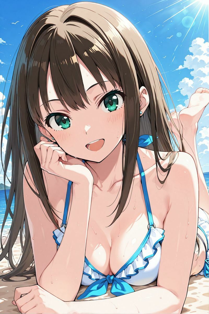 アイドル○スター  水着に着替えたら6 サンプル4ページ目