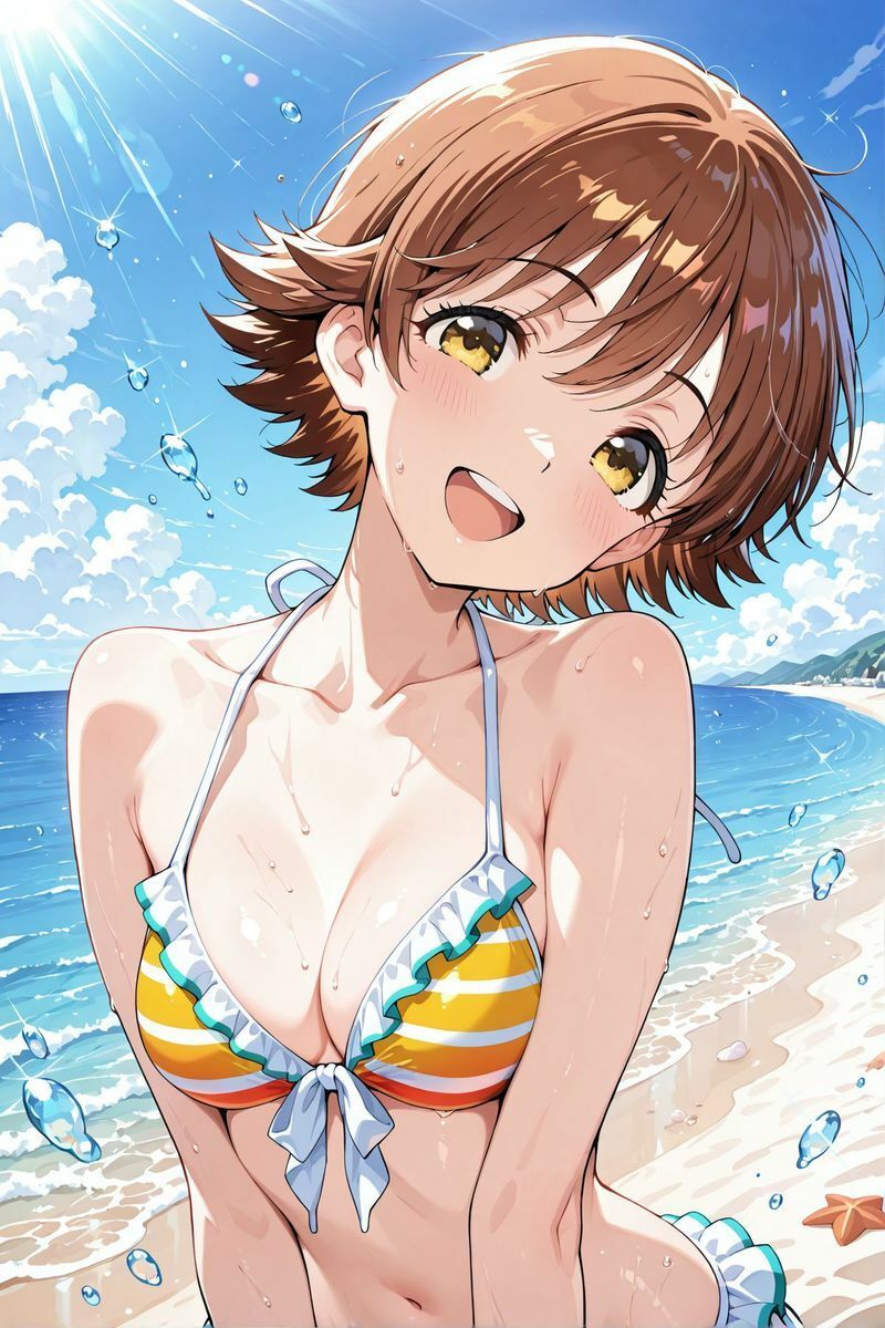 アイドル○スター  水着に着替えたら6 サンプル7ページ目