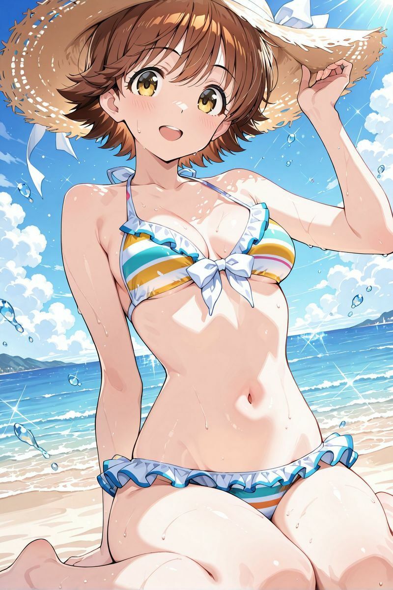アイドル○スター  水着に着替えたら6 サンプル9ページ目