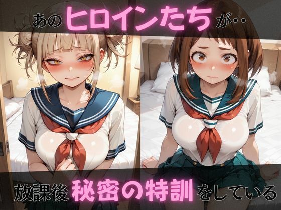 【ヒ●アカ】放課後ヒロインズトガヒ●コ/麗日お●子/八百●百編 サンプル1ページ目
