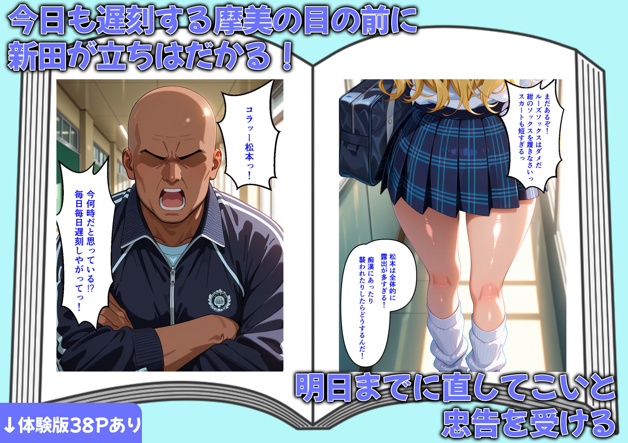 ギャル快楽堕ち〜教師を裏切ったことで処女が奪われる〜 サンプル3ページ目