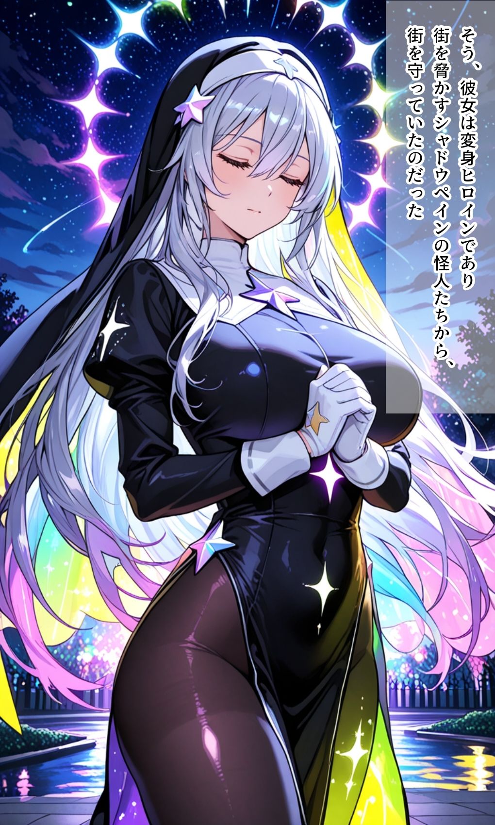 紅星の聖女  ステラ・ルビー〜催淫魔力に弄ばれる身体と心〜 サンプル2ページ目