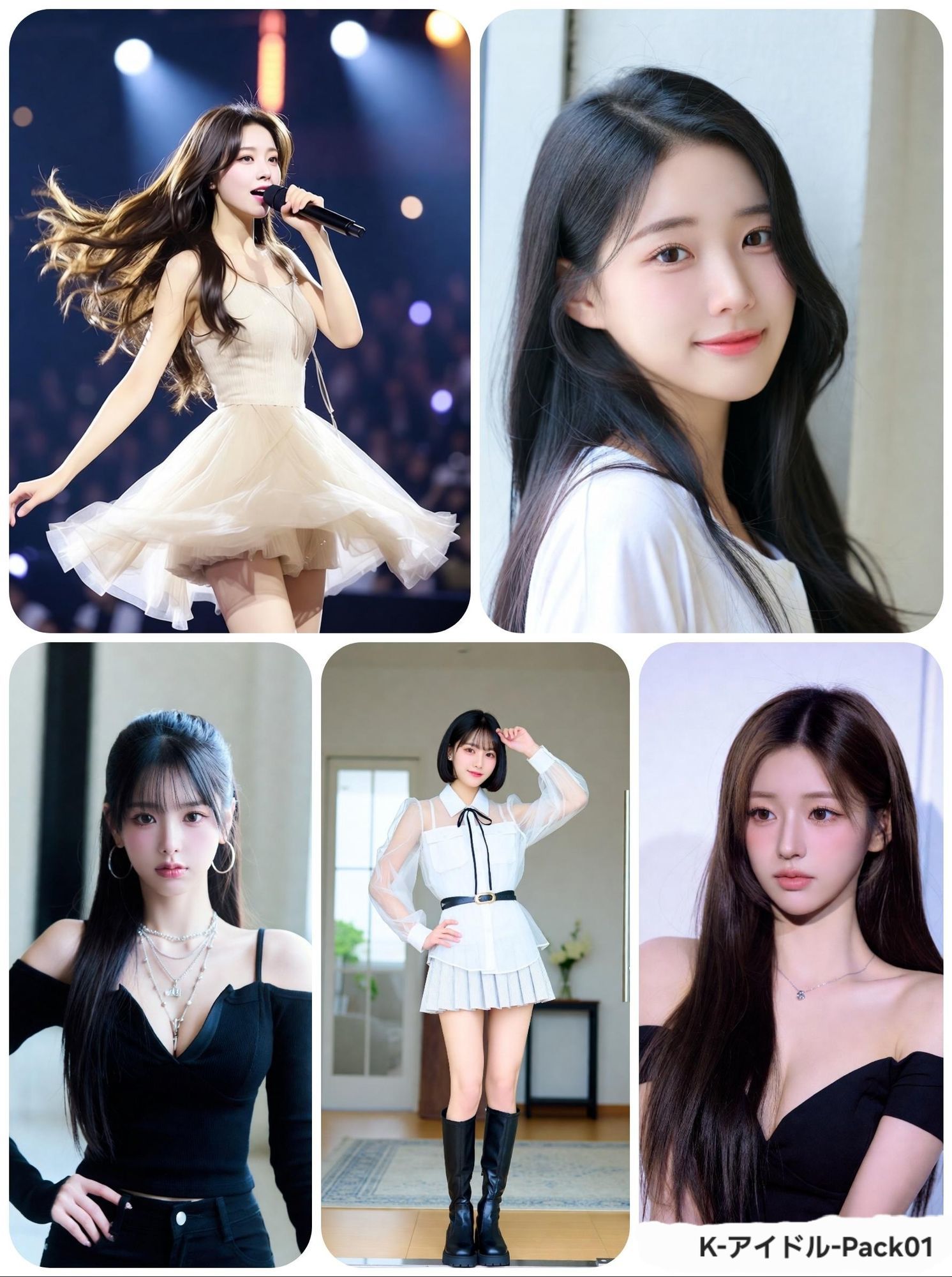 こんな美女が脱いでくれるの！？   K-アイドル-Pack 01 サンプル3ページ目