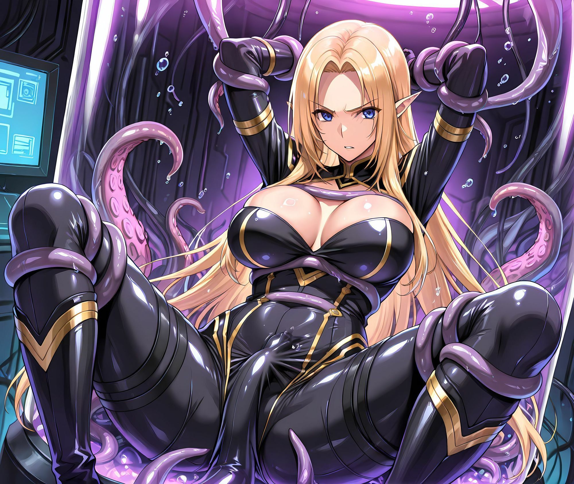 アルファ洗脳機械姦・悪堕ちドスケベ搾精 サンプル4ページ目
