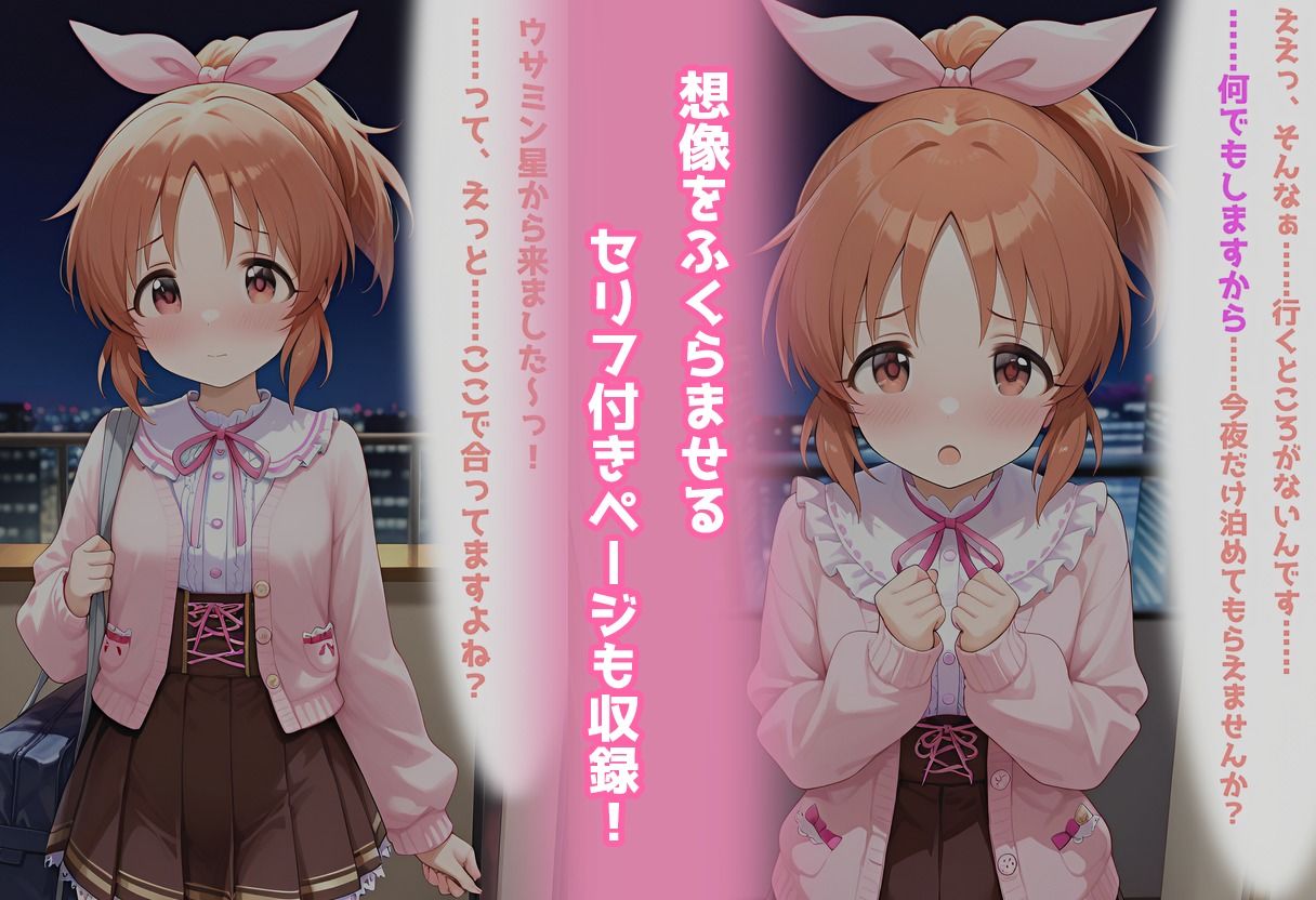 民泊トラブル！？…美少女と突然の強●ルームシェア性活 〜安●菜々編〜 サンプル9ページ目