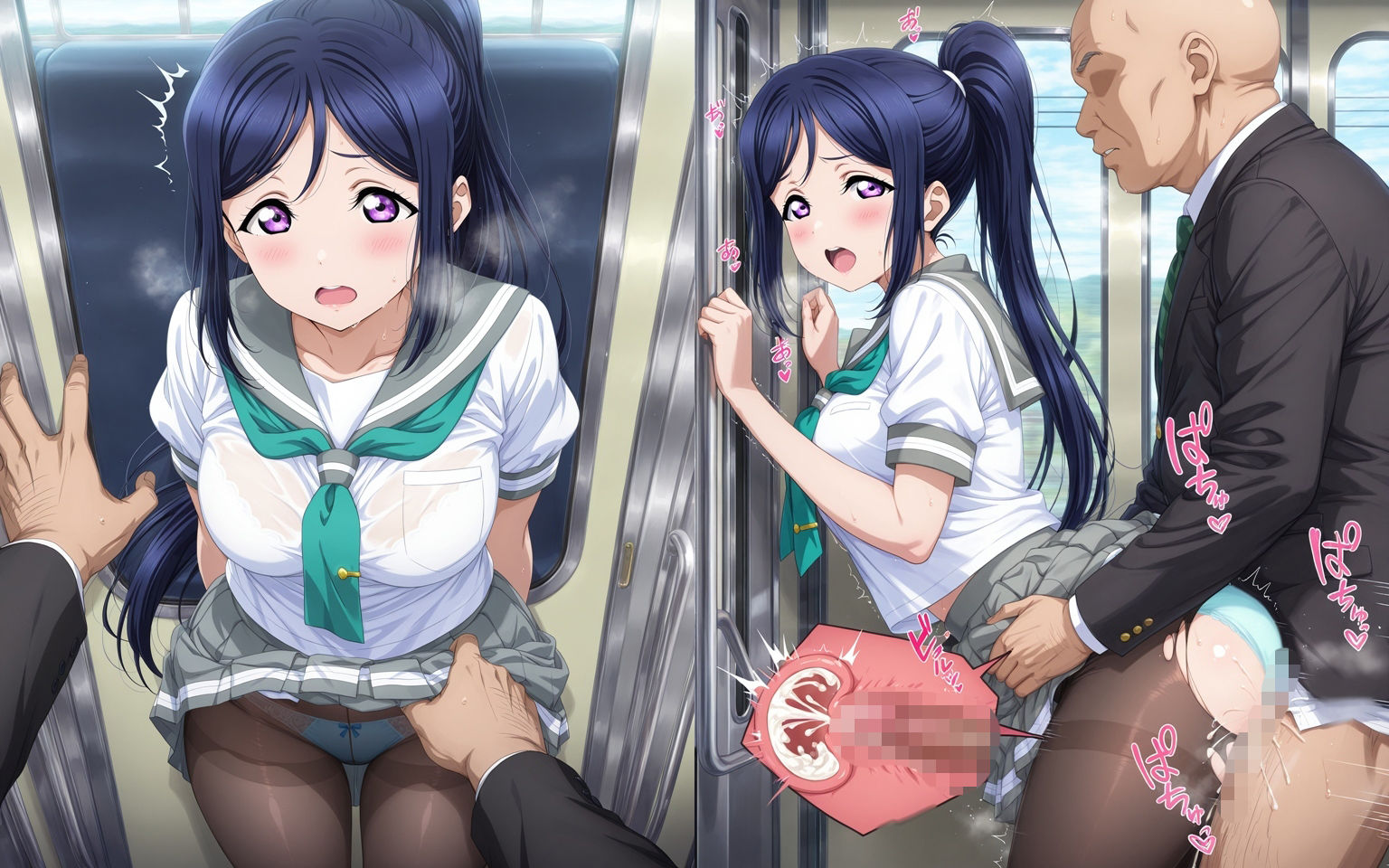 痴●おじさんに狙われたスクールアイドル2 サンプル7ページ目