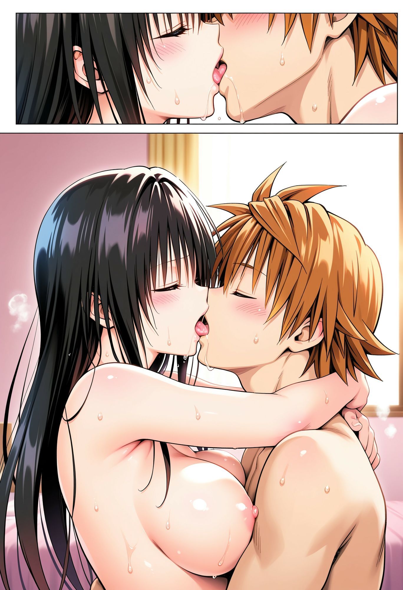 ただ女の子たちとイチャイチャするだけ サンプル1ページ目