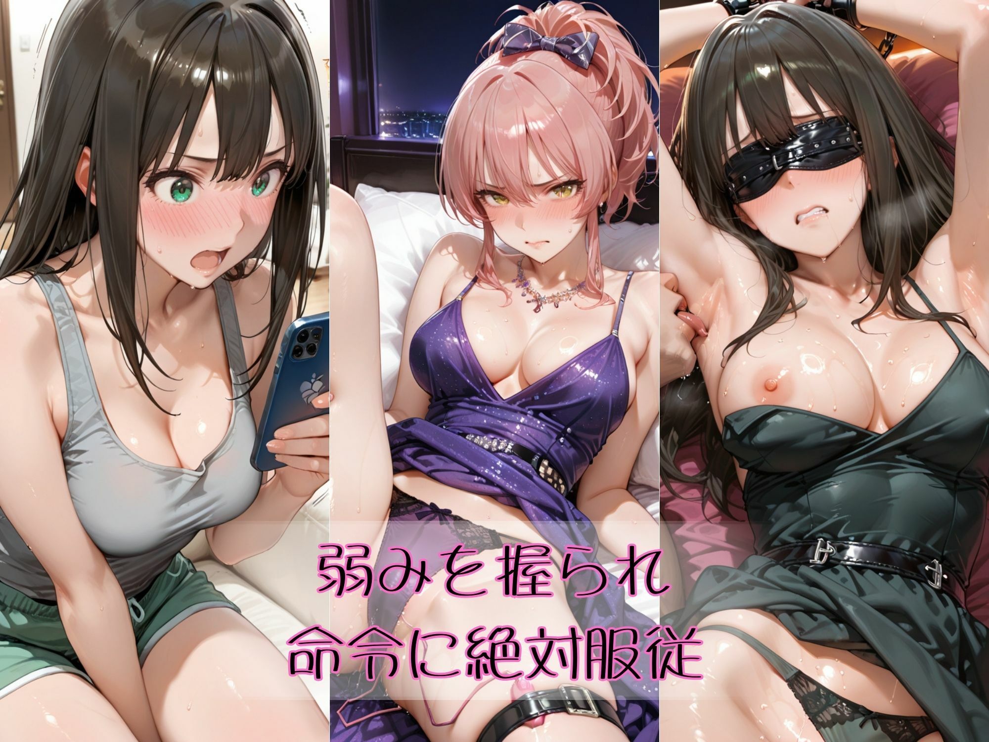 金持ちおじさんについていったら専属性奴○にされた件【り○＆○か】 サンプル7ページ目