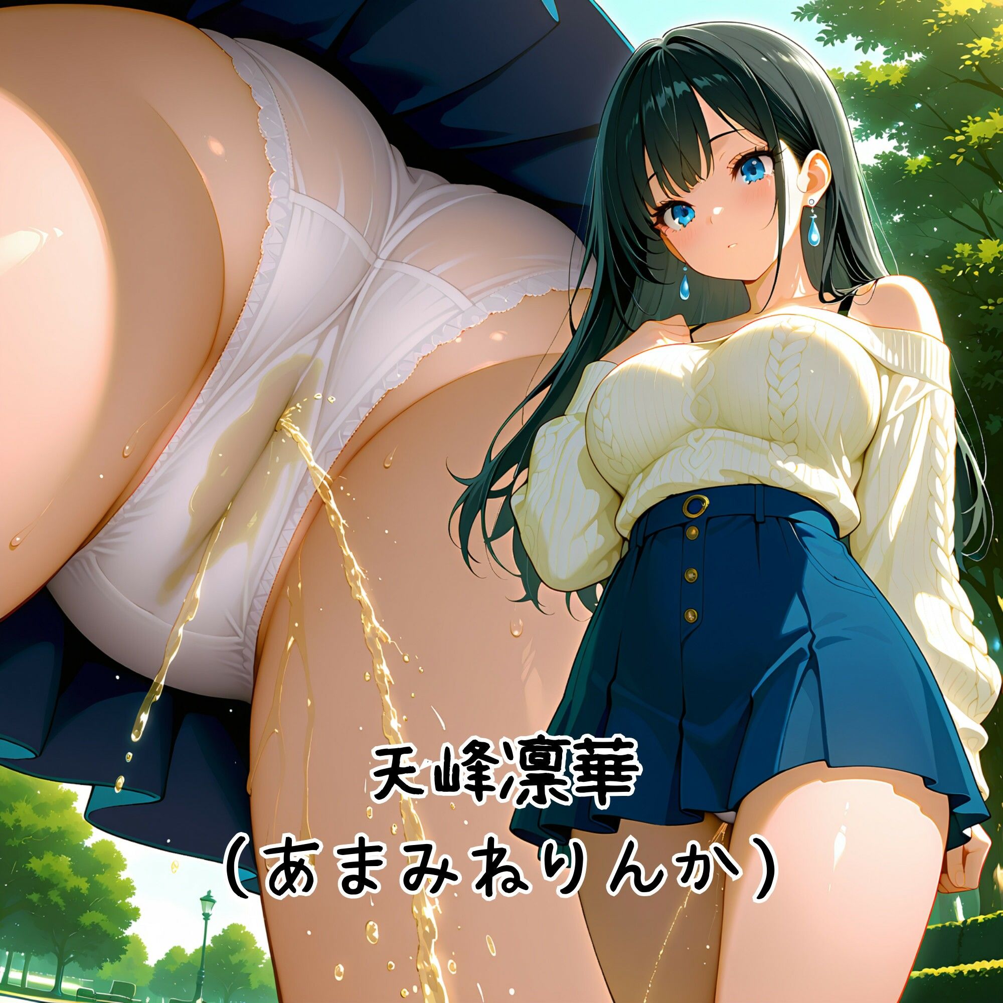 神が与え給うたものは聖なる水 サンプル1ページ目