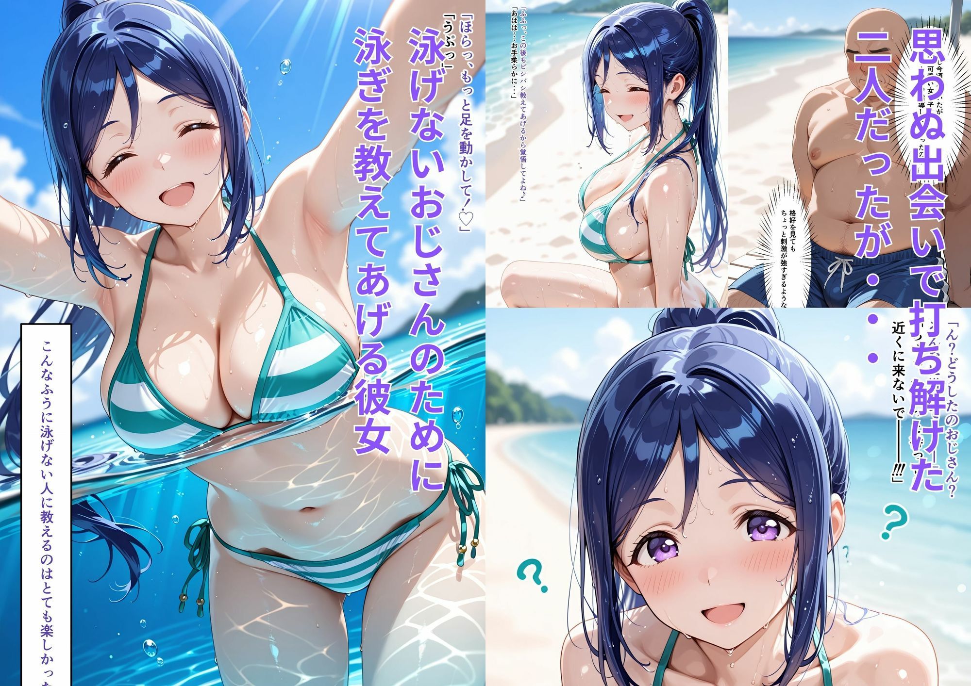 ギュって...ハグして？ サンプル2ページ目