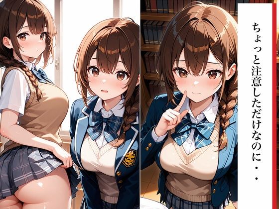 快楽落ち〜図書室で注意された腹いせに逆恨み種付けプレス サンプル3ページ目