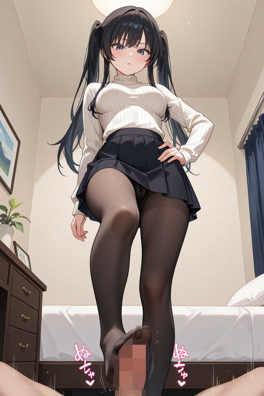 【淫キャの過激な性生活！case4 伊織】おバカ女子がパンストを破りながらS○Xトレーニングで汗だくになる本 サンプル1ページ目