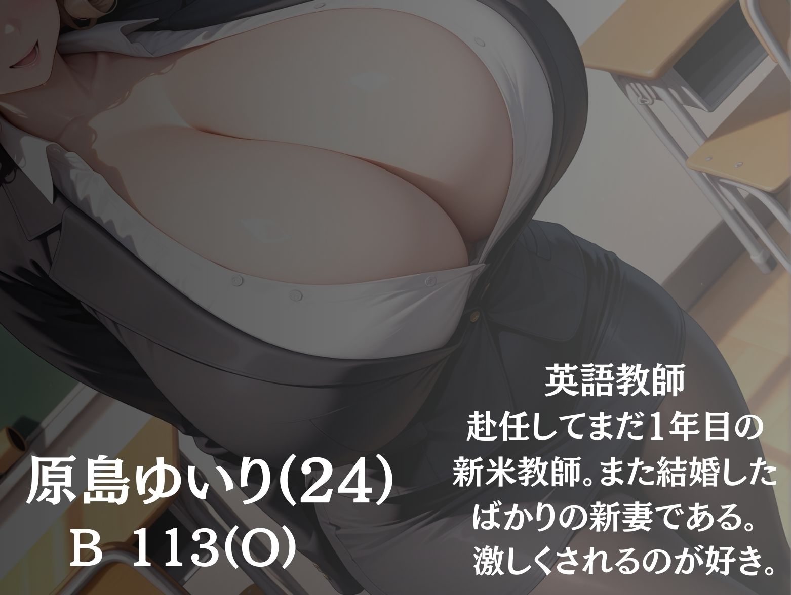 巨乳しか入れない元女学園に男は俺一人！中出し子作りされる爆乳教師セックス集 サンプル2ページ目