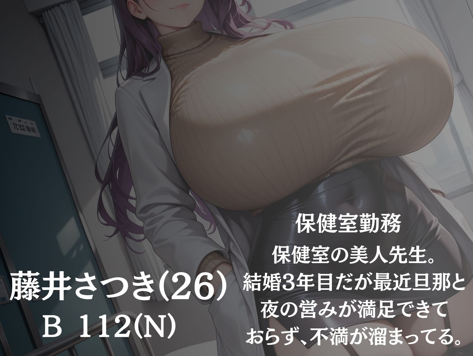 巨乳しか入れない元女学園に男は俺一人！中出し子作りされる爆乳教師セックス集 サンプル4ページ目