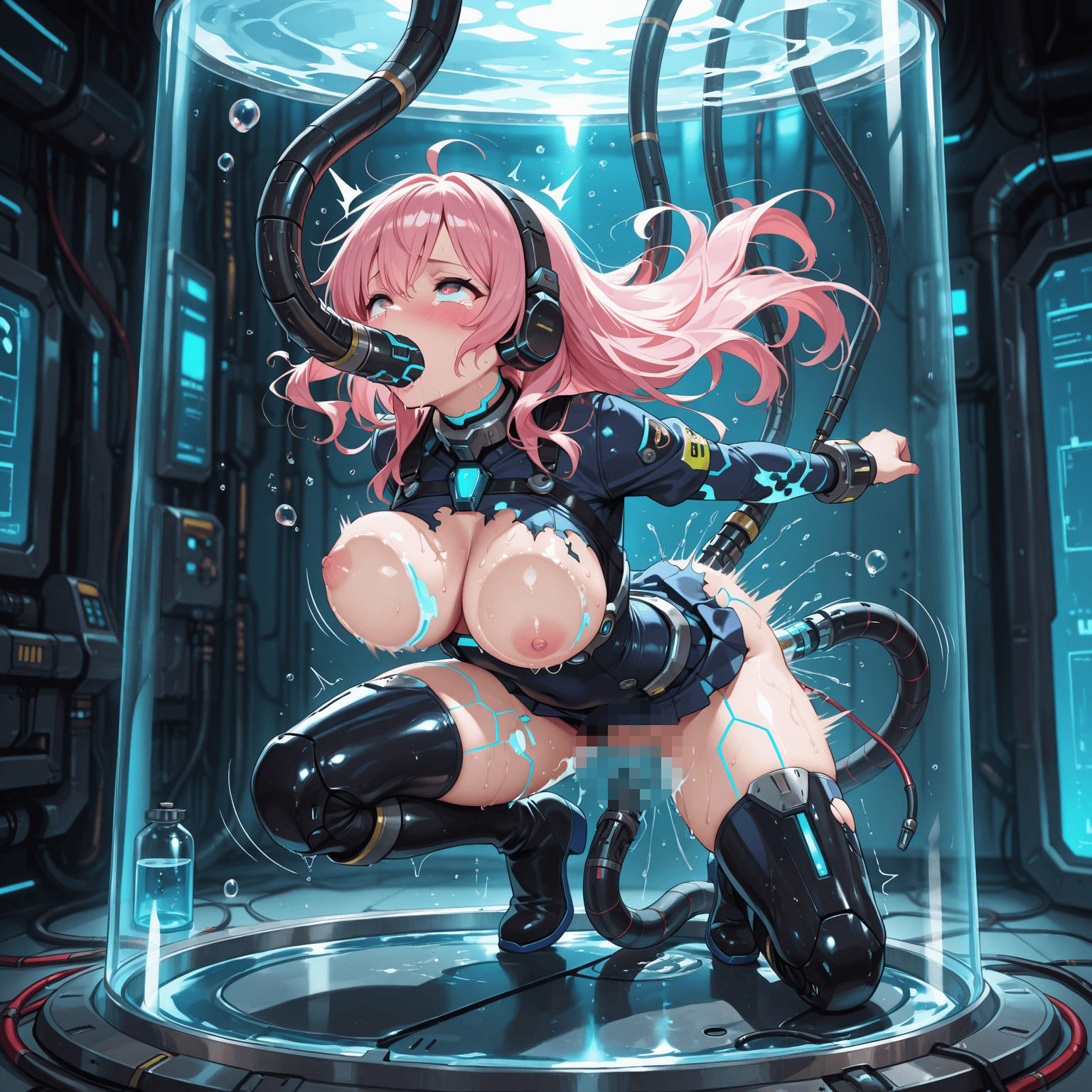 いろんな女の子 機械姦 SF サンプル6ページ目