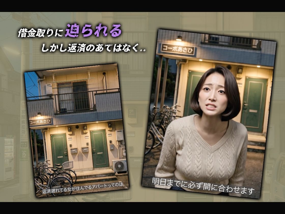 【ストーリーあり】闇金おやじの親子丼【動画】 サンプル1ページ目