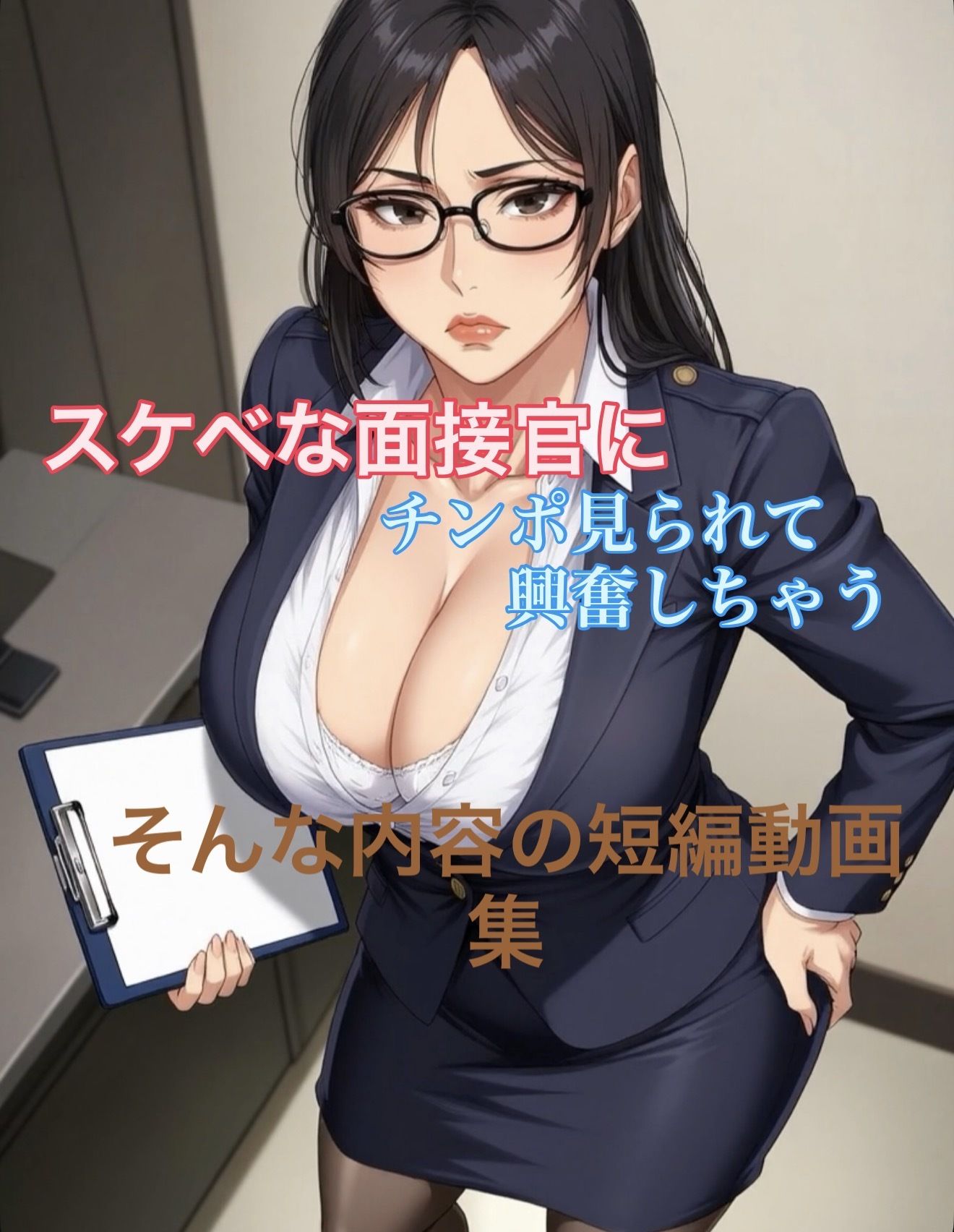 エロい面接官に包茎チンポ見られて興奮しちゃう短編動画集 サンプル1ページ目