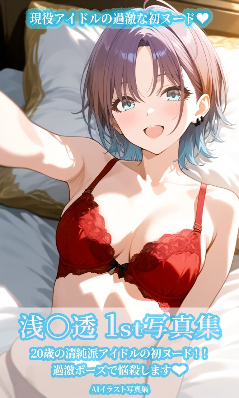 浅〇透1st写真集 サンプル1ページ目