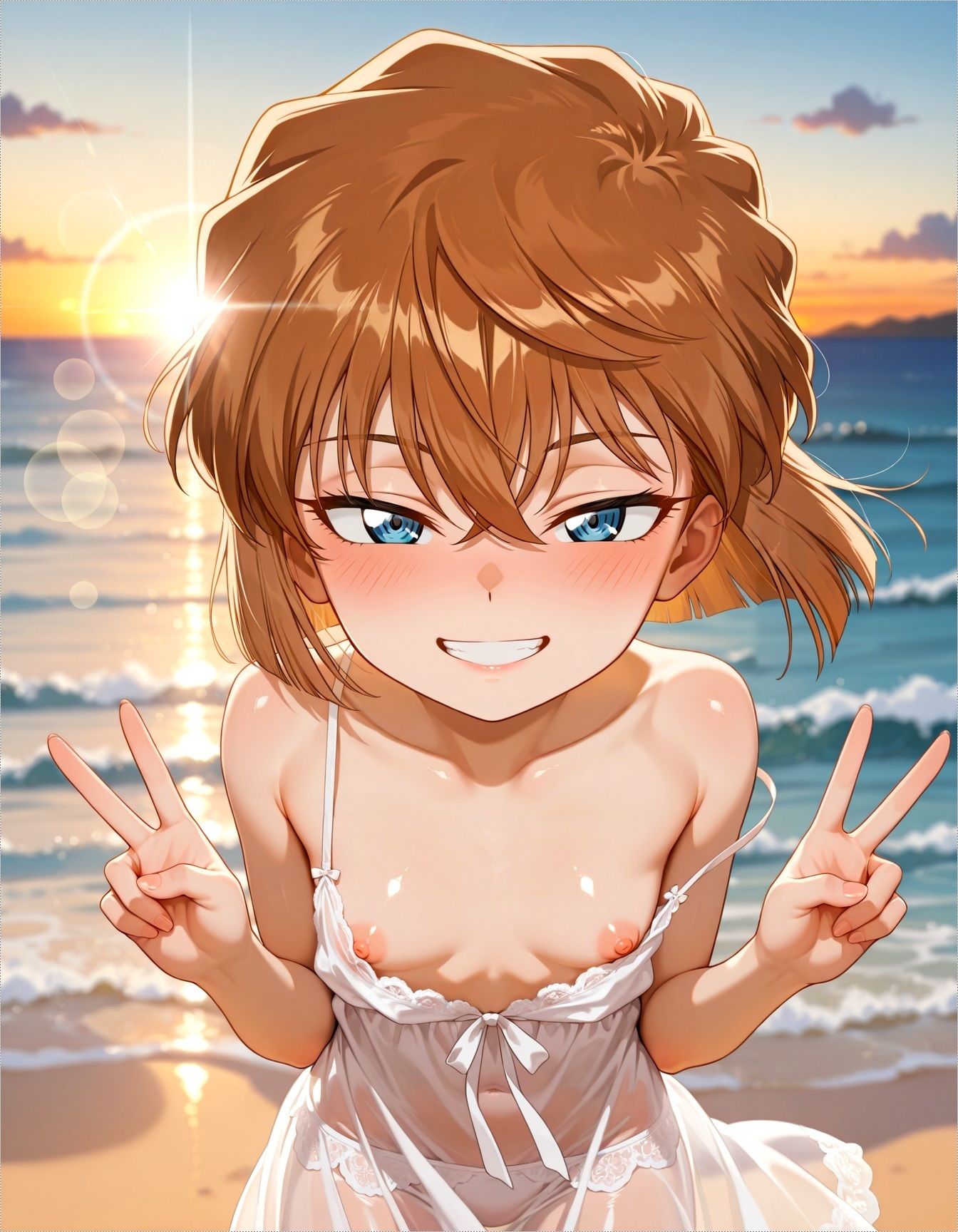 灰原 哀☆写真集 サンプル4ページ目