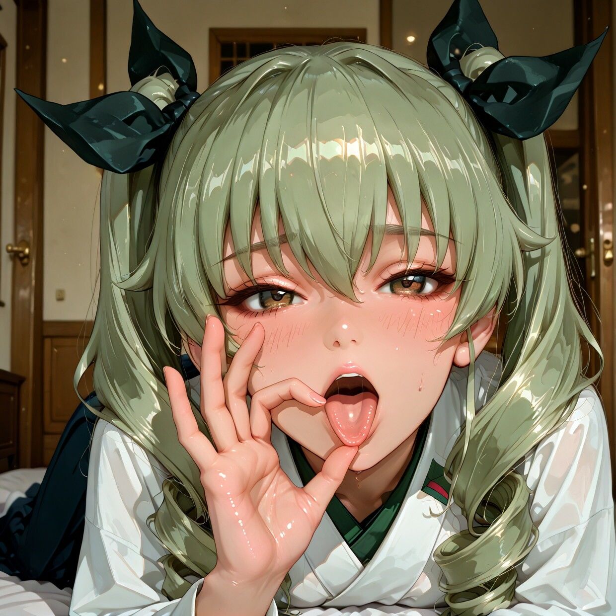 しのるのCG集「ガールズ＆パンツァー＃E1」 サンプル4ページ目