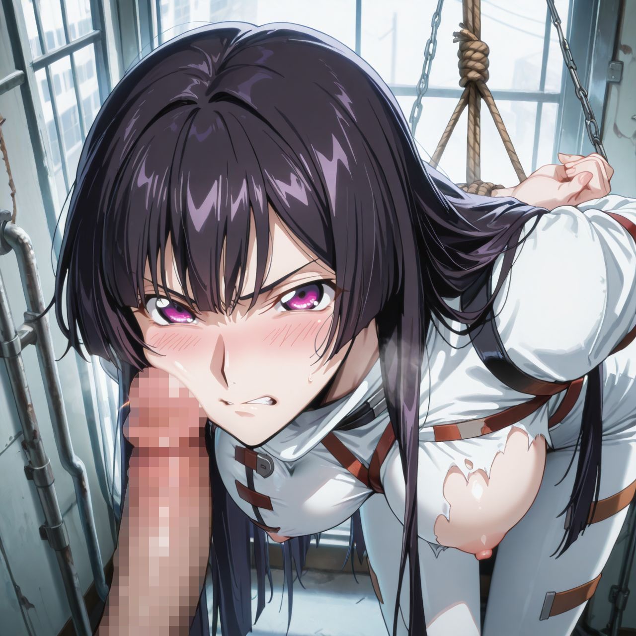 廃ビルに響く喘ぎ声。皇女サク〇と生ハメセックス サンプル3ページ目