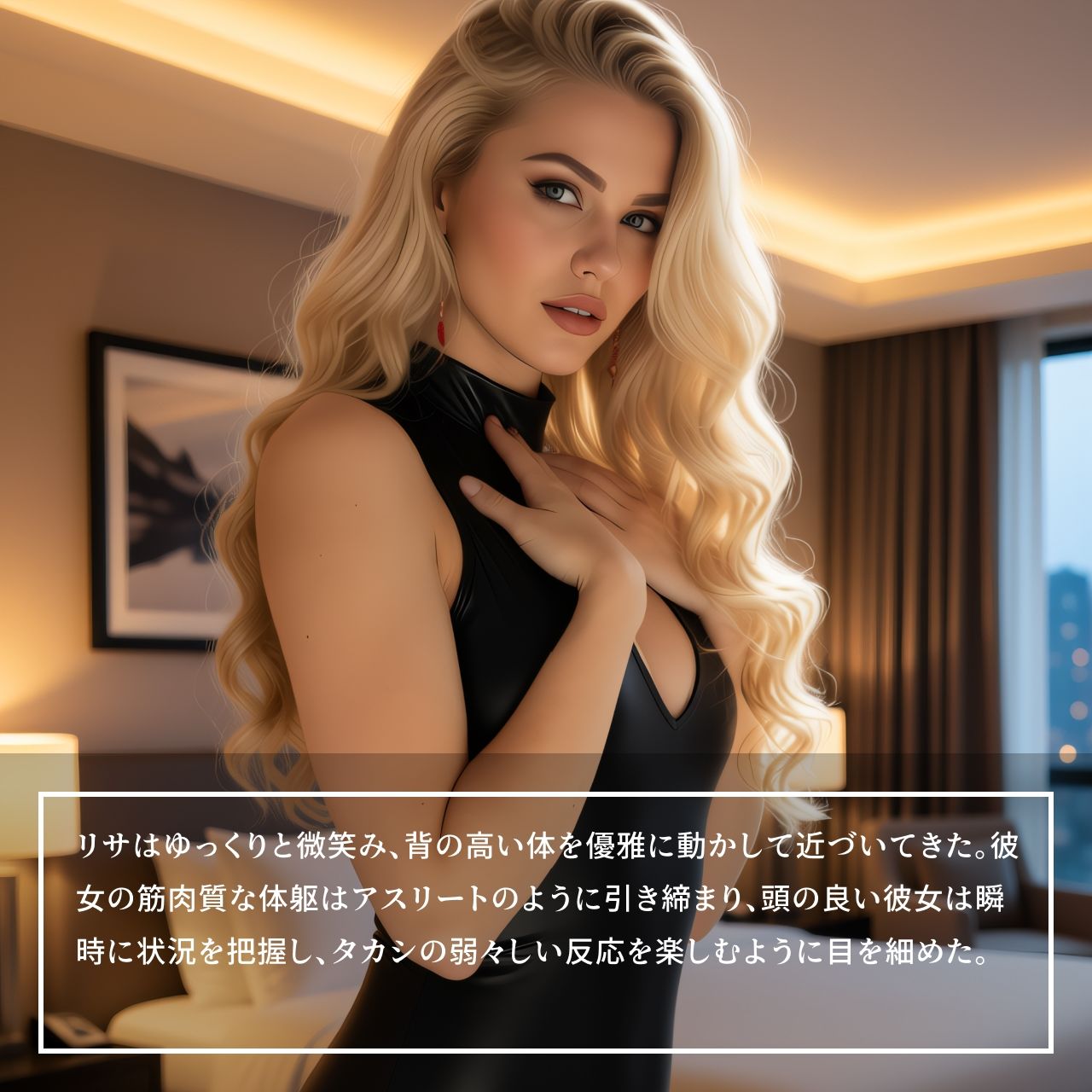 海外出張先のホテルでムチムチのボンテージ姿のお姉さんに強●射精させられた僕【オムニバス2】 サンプル1ページ目