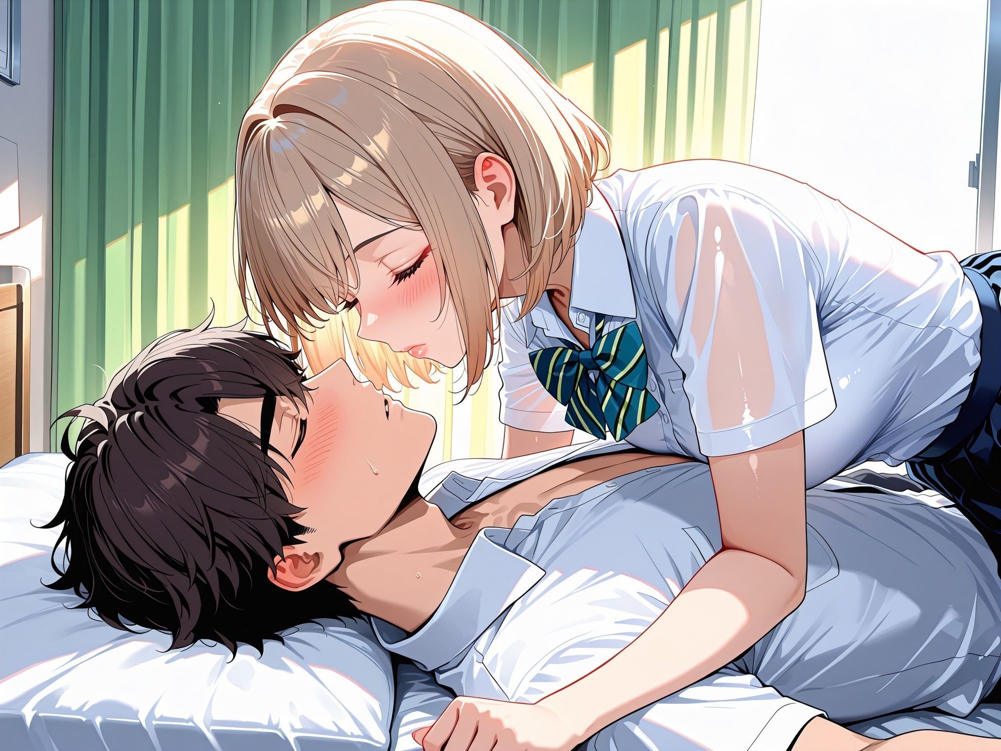 幼馴染白ギャルが種付けSEXし放題になるまで サンプル3ページ目