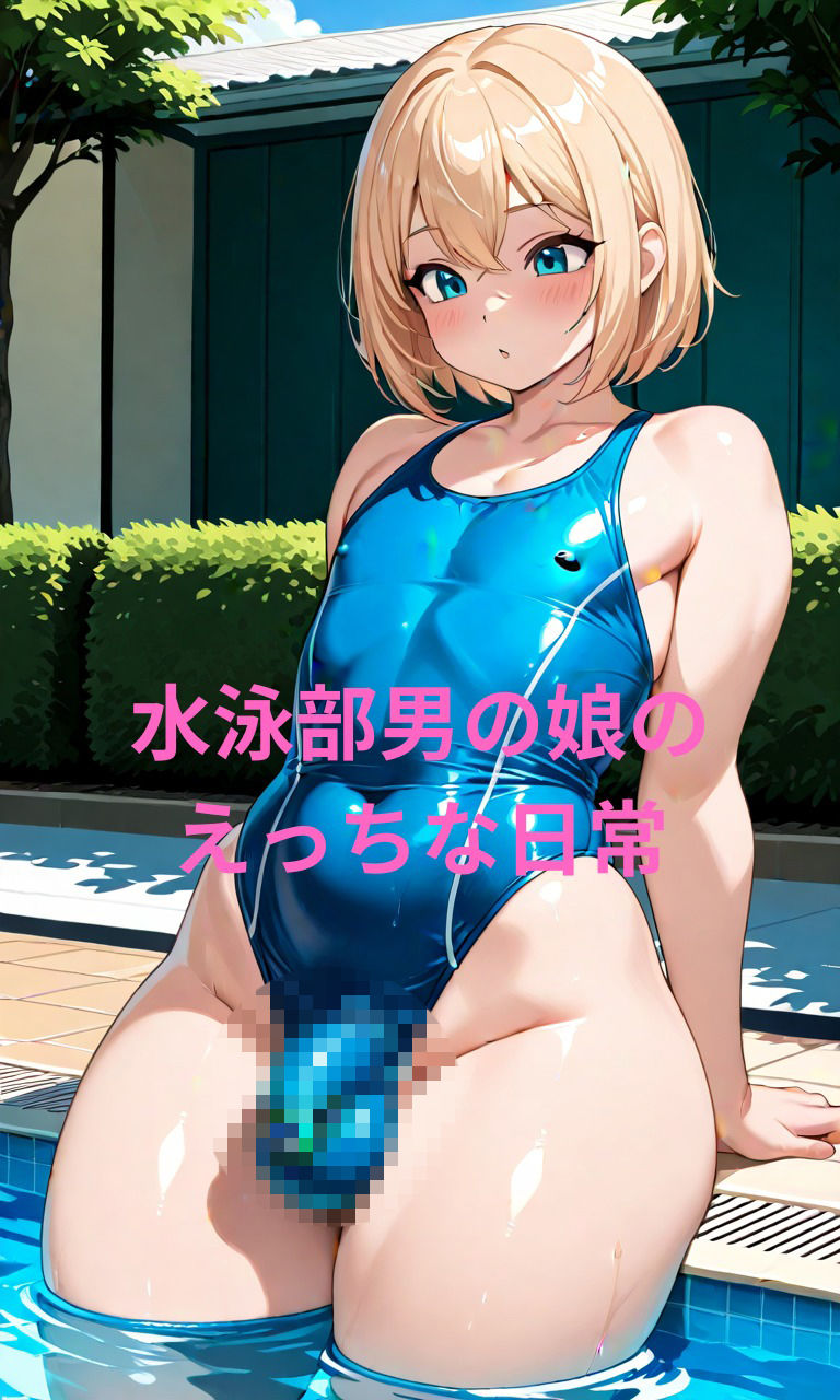 水泳部男の娘のえっちな日常 サンプル1ページ目