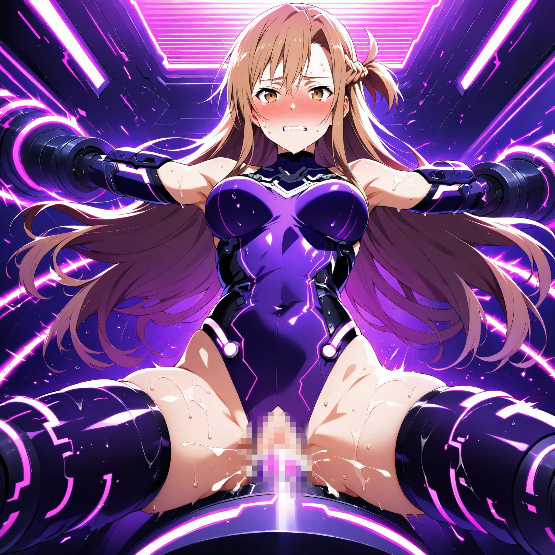 結〇明日奈 洗脳NTR機械姦 サンプル1ページ目