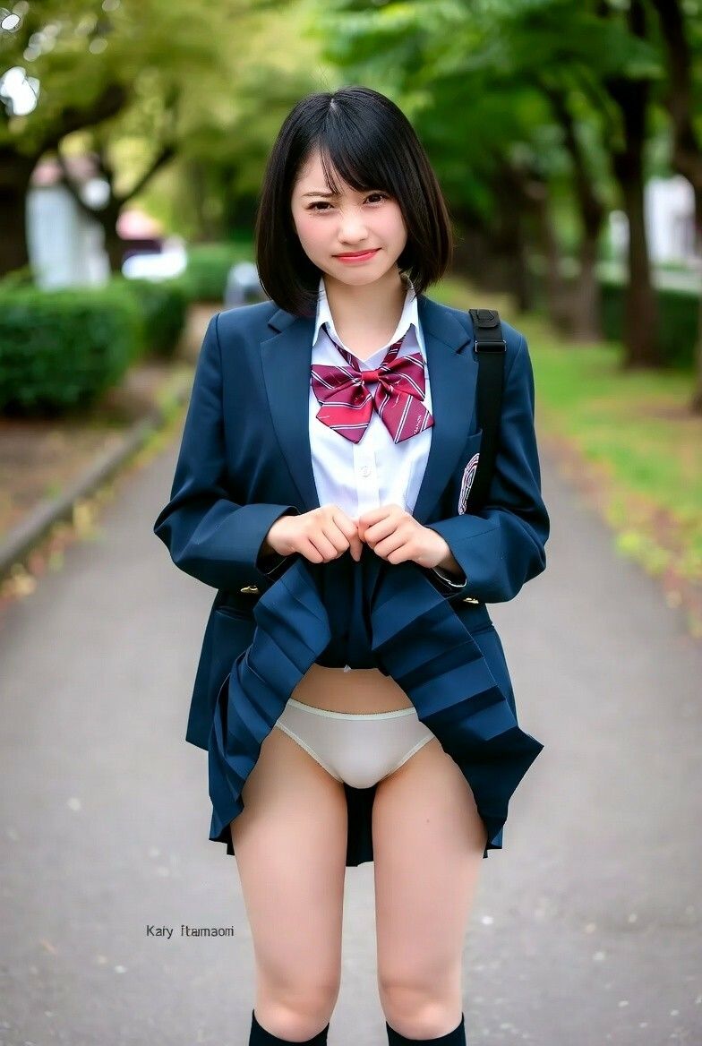 嫌な顔されながらおぱんつ見せてくれるJK サンプル3ページ目