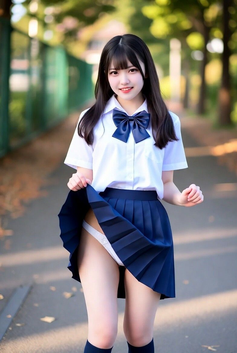 嫌な顔されながらおぱんつ見せてくれるJK サンプル5ページ目