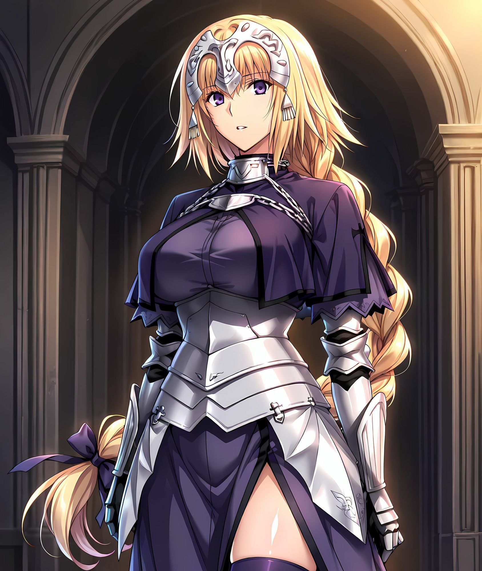 ジャンヌ洗脳丸呑み悪堕ち〜淫魔化ドスケベ交尾〜 サンプル2ページ目